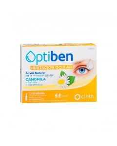 Unidosis Optiben Irritación Ocular Camomila