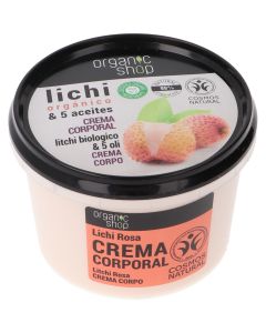 Organic Shop Crema Corporal Litchi Bio