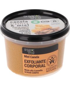 Organic Shop Exfoliante Corporal Canela Orgánica y Miel