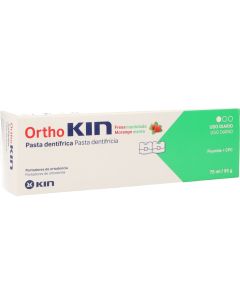 Orthokin Pasta dentrífica Ortodoncia Fresa Mentolada 75 ml