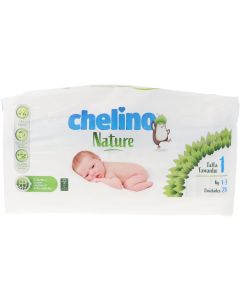 Chelino Nature Pañales Talla 1 (1 - 3 kg)  28 Uds