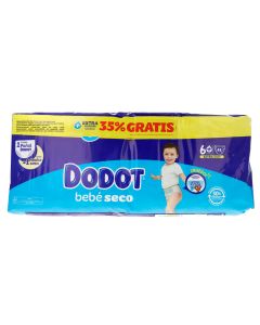 Pañales Bebe Seco Pack 48 Pañales