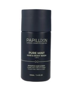 Papillon Pure Mint Champú para cabello, barba y cuerpo