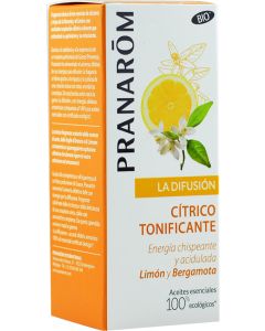 Pranaróm Esencia Tonificante: Limón y Bergamota