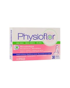Cuidado Íntimo Physioflor Microbiótico 30 Cápsulas