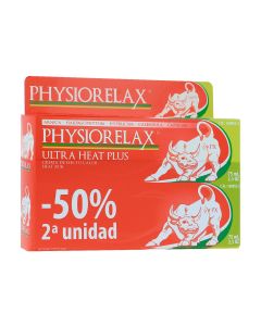 Physiorelax Ultra Heat Plus Pack 2 x 75 ml