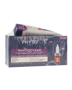 Phyto Anticaída Phytocyane Tratamiento Ampollas mujer
