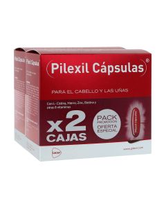 Pilexil Anticaída Duplo Cabello y Uñas 100 + 100 Cápsulas