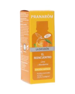 Pranaróm Difusión Reencuentro Aceite Esencial Lima y Mandarina