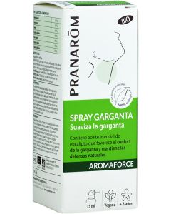 Pranarom Aromaforce Spray Garganta Eco