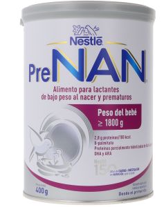 PreNan Alimento para bebés Prematuros 400 gr
