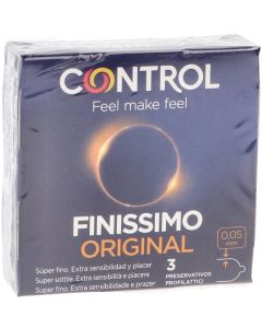 Control Preservativos Finissimo Original 3 uds