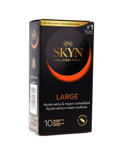 SKYN Preservativos Large con Lubricante (10 uds)