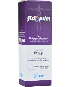 Fisioprim Crema Masaje Efecto Recuperación Muscular 250 ml