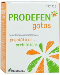 Prodefen Gotas: Complemento Alimenticio con Probióticos y Prebióticos