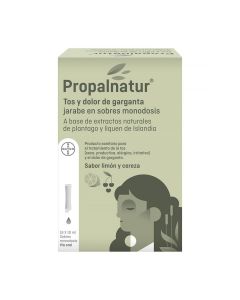 Propalnatur jarabe para la tos y el dolor de garganta 16 sobres