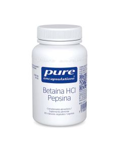 Pure Encapsulations Betaína HCI Pepsina 90 cápsulas