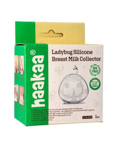 Recolector de leche materna de silicona Haakaa Ladybug