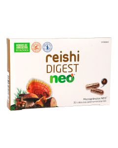 Complemento Digestivo Natural Reishi Digest Neo con Melena de León y Shiitake