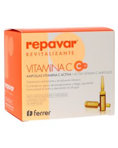 Repavar Ampollas Vitamina C Activa 20 ampollas