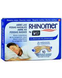 Rhinomer Tiras Nasales Grandes 10 uds