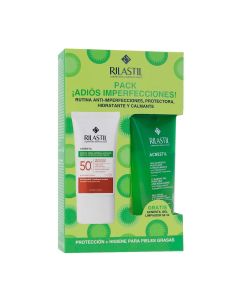 Rilastil Acnestil Crema Fotoprotectora SPF50+ Sebonormalizante