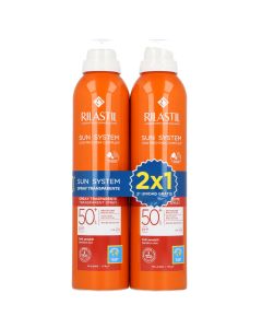 Rilastil Duplo 2x1 Sun System Spray Transparente SPF50+