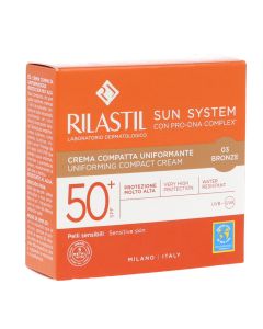 Rilastil Sun System Crema Color Compacta 03 Bronce SPF50+