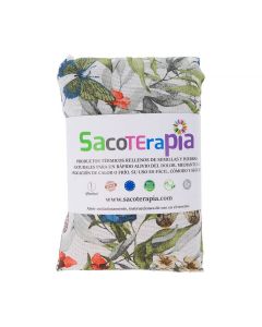 Sacoterapia Básico Estampado Flores y Mariposas