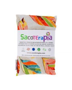 Sacoterapia Básico Estampado Hojas Colores