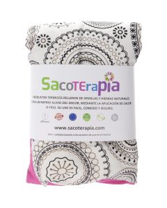 Sacoterapia Básico Estampado Mandala Rosa