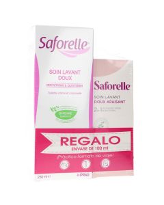 Saforelle Gel de Cuidado Íntimo Activo 250 ml + 100 ml