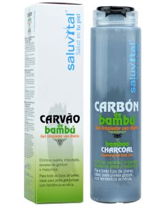 Saluvital Gel Limpiador de Carbón de Bambú
