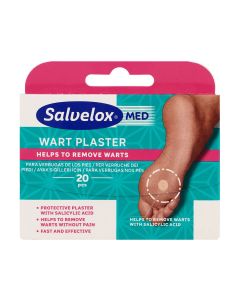 Salvelox Med Apósitos Verrugas 20 uds