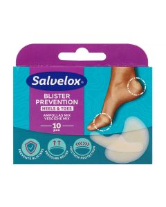 Salvelox Prevención Ampollas Talón y Dedos 10 uds