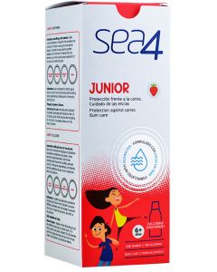 Sea4 Colutorio Junior Fresa 500 ml
