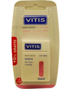 Seda Dental Suave Vitis con Flúor y Menta