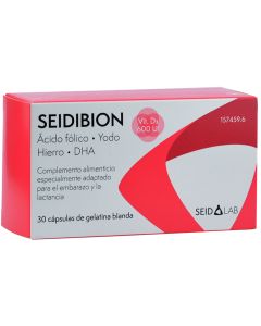 Seidibion 30 Cápsulas para la preconcepción, embarazo y lactancia