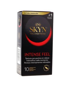 SKYN Preservativos Intense Feel – Textura con Puntos en Relieve