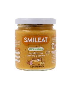 Smileat Potito Cocidito con Ternera y Jamón 230g
