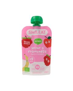 Smileat Puré Bebible Yogur y Frambuesa +9m