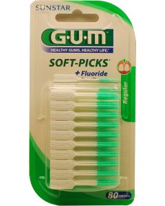 Gum Soft-Picks + Fluoride 80 unidades