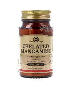 Solgar Chelated Manganese / Magnesio Quelado 100 caps