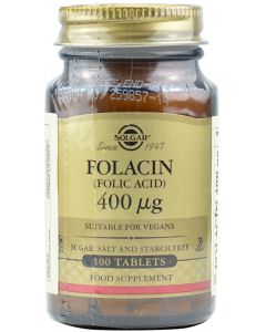 Solgar Folacin Ácido Fólico 400 μg