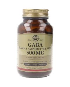 Solgar Gaba 500mg 50 cápsulas