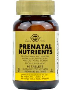Solgar Nutrientes Prenatales