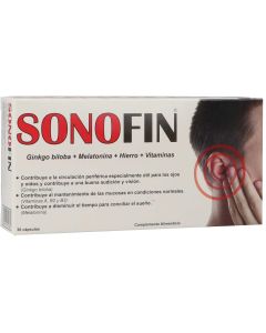 Sonofin 30 cápsulas para la audición y la visión