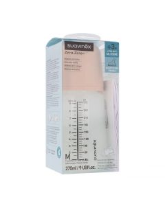 Suavinex Biberón Zero Anticólico Flujo Medio +3 meses