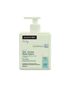 Gel-Crema Baño Suave de Suavinex Baby 500 ml