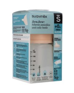 Suavinex Biberón Anticólicos Zero Flujo A +0 meses